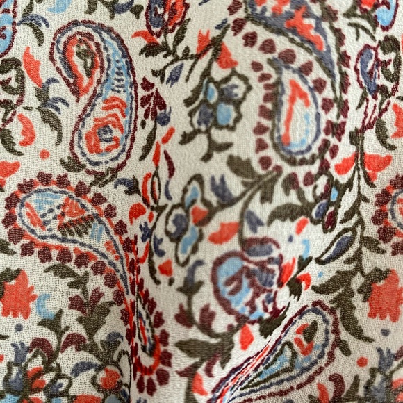 Gap Paisley Print Oversized Dress XS - Picture 3 of 7